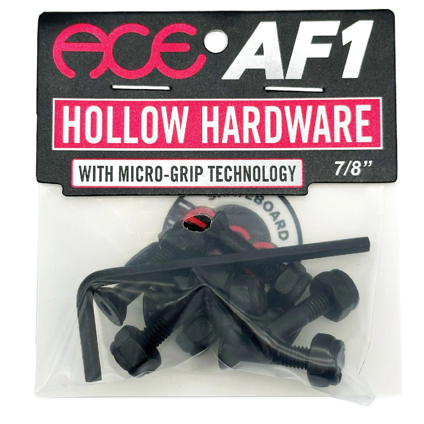 Ace Hollow Bolts w/ Grippers Allen 7/8"