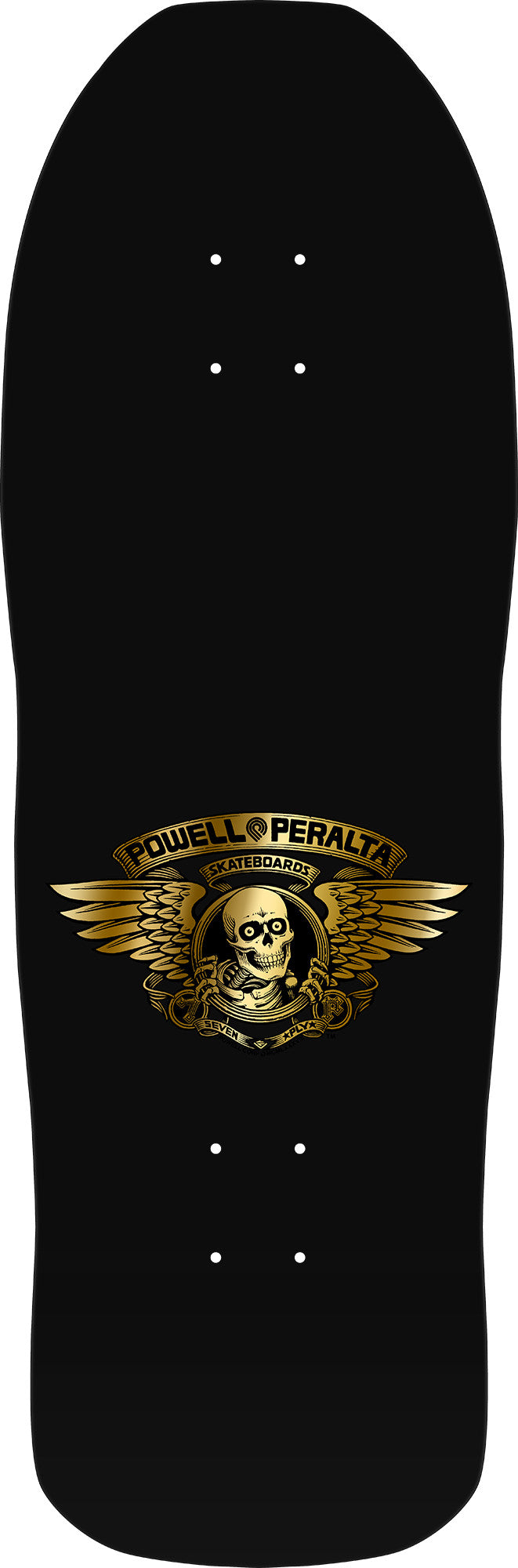 Powell Peralta Mike Vallely Elephant Reissue Skateboard Deck Blue Foil - 10 x 30