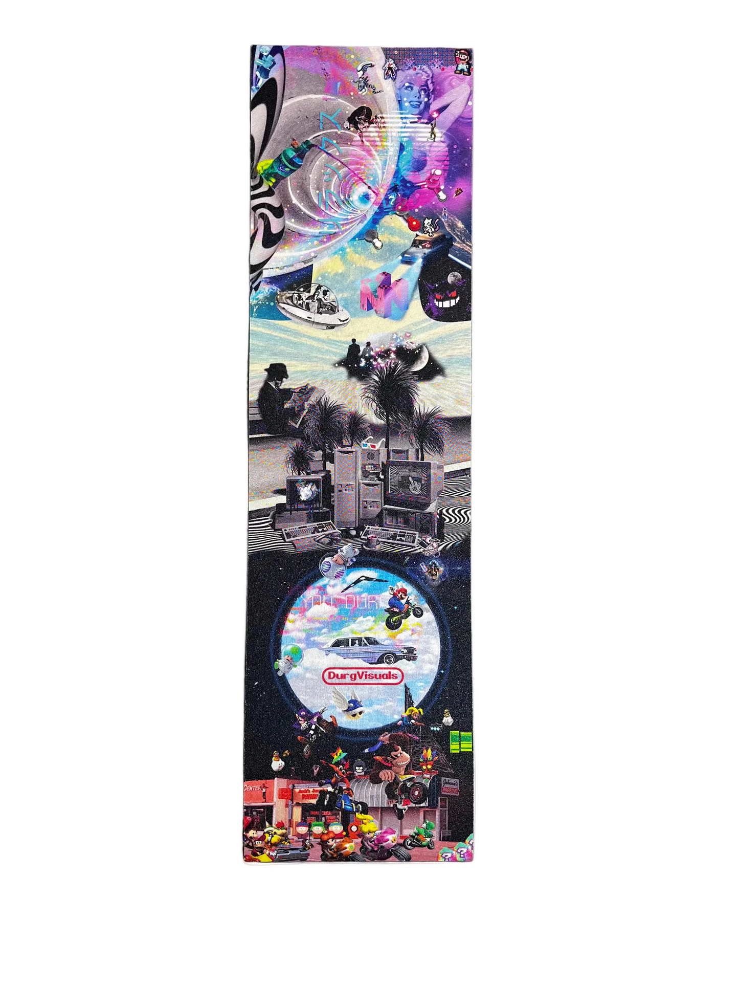 Durg Visuals Planetary Space Stop Blacked Out Grip