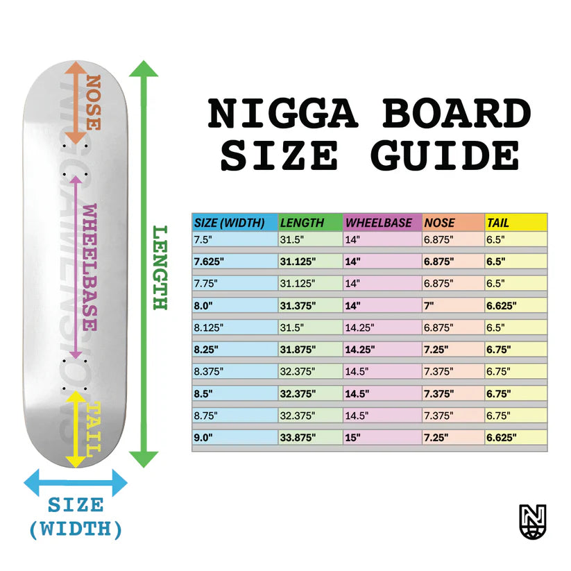 Nigga board Deck NWM