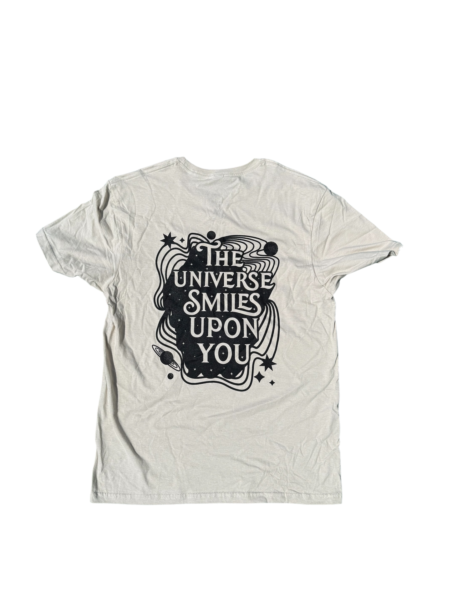 4DWN Tan Universe Smiles Upon You T-shirt