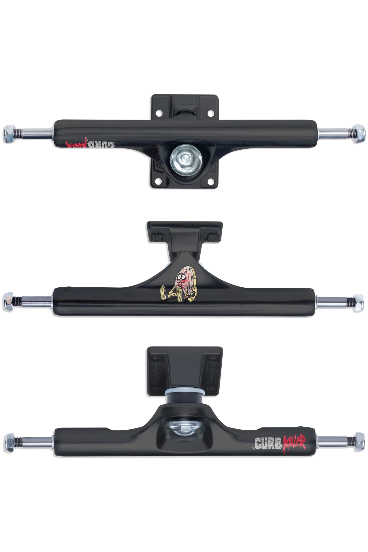 Slappy Trucks ST1 INVERTED CURB KILLER - MATTE BLACK