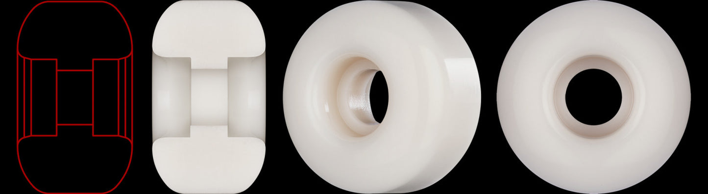 Powell Peralta Dragon Formula Skateboard Wheels 50mm x 30mm 93A 4pk