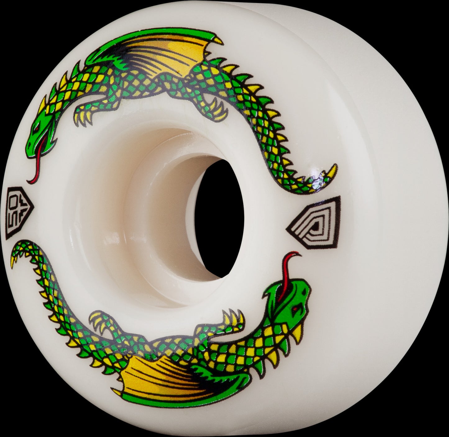 Powell Peralta Dragon Formula Skateboard Wheels 50mm x 30mm 93A 4pk