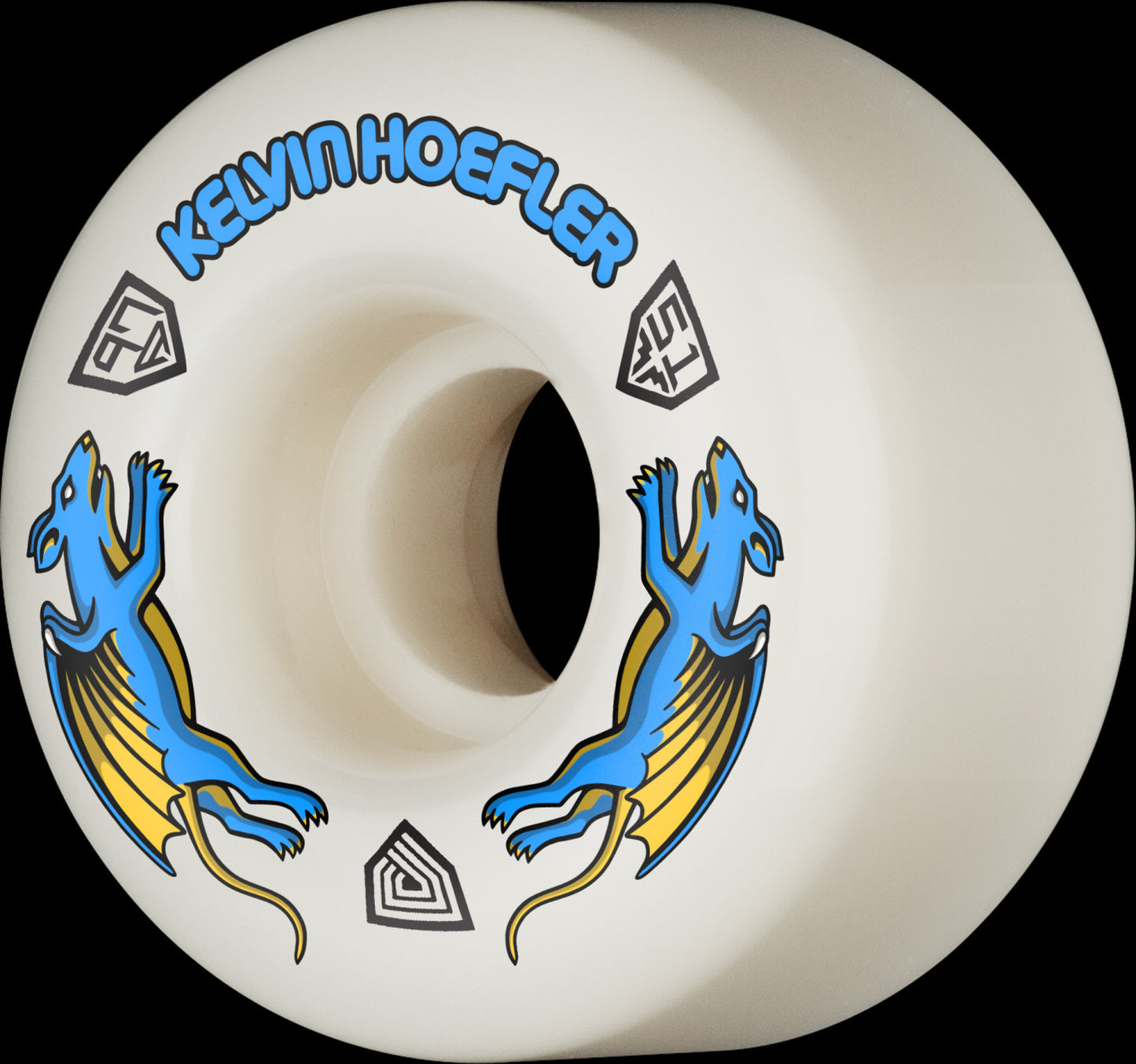 Powell Peralta Dragon Formula Skateboard Wheels Nano Rats Kelvin Hoefler Model 51mm x 31mm 97A 4pk