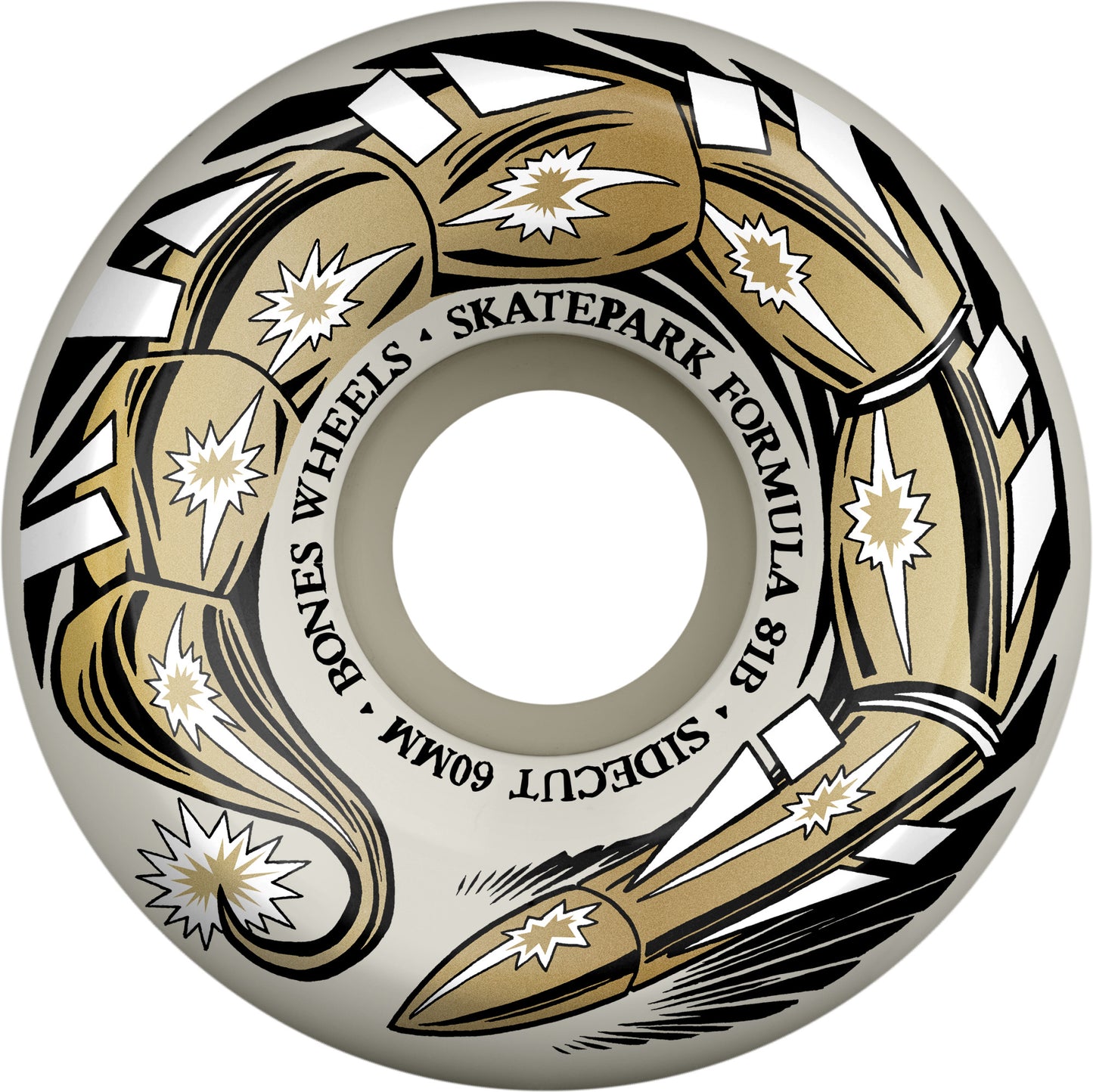 BONES WHEELS SPF Skateboard Wheels SCORPEEDO 60 P5 SIDECUT SKATEPARK FORMULA 81B 4K