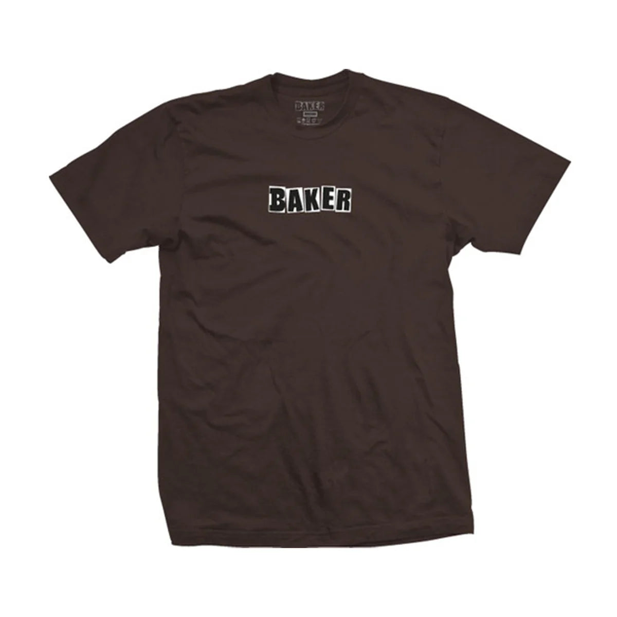 Baker Skateboards Brand Logo T-Shirt - Brown