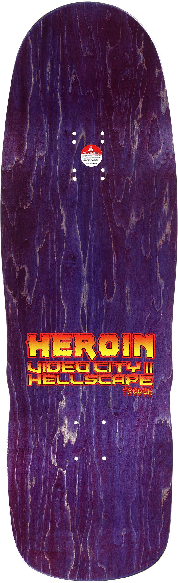 Heroin Skateboards Dead Dave Hellscape 10.1
