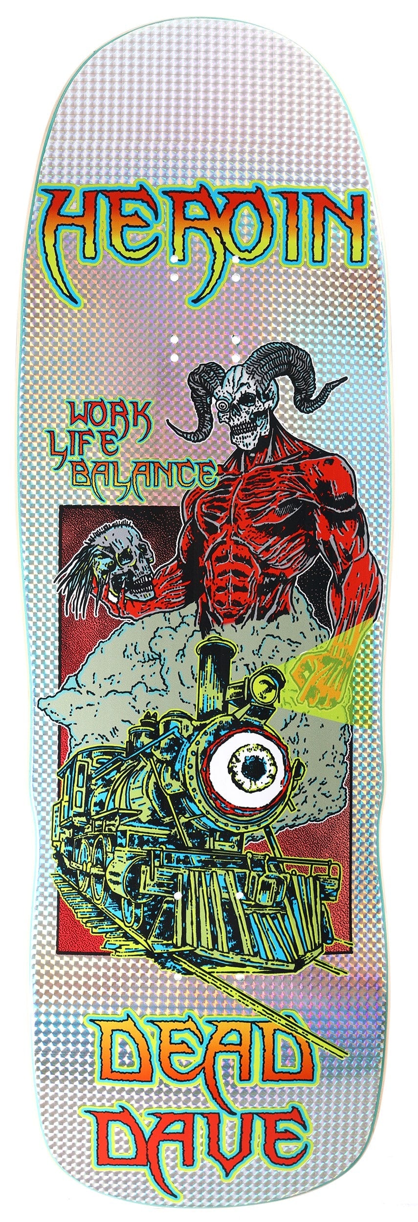 Heroin Skateboards Dead Dave Hellscape 10.1
