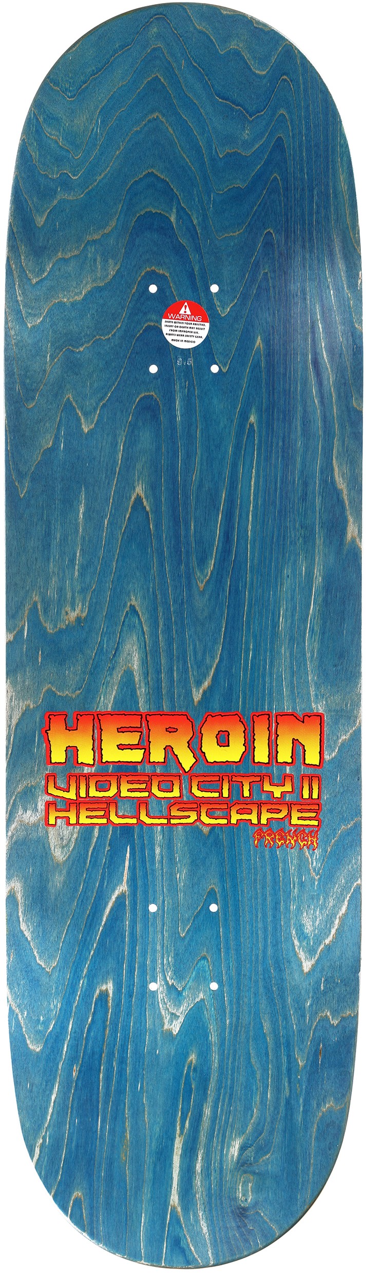 Heroin Skateboards Houghton Hellscape 9.5"