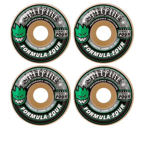 Spitfire F4 101a Conical Wheel (Nat/Green)