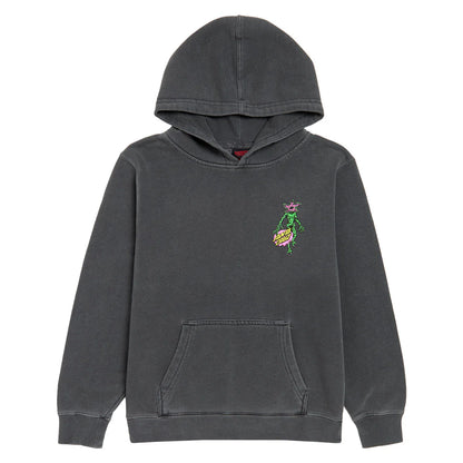 Santa Cruz x Stranger Things Black Demogorgon Dot P/O Hooded MidWeight Sweatshirt
