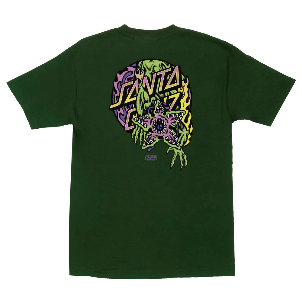 Santa Cruz x Stranger Things Forest Demogorgon Dot P/O HeavyWeight T-Shirt