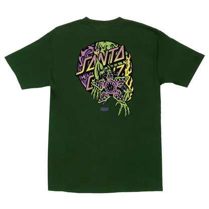 Santa Cruz x Stranger Things Forest Demogorgon Dot P/O HeavyWeight T-Shirt