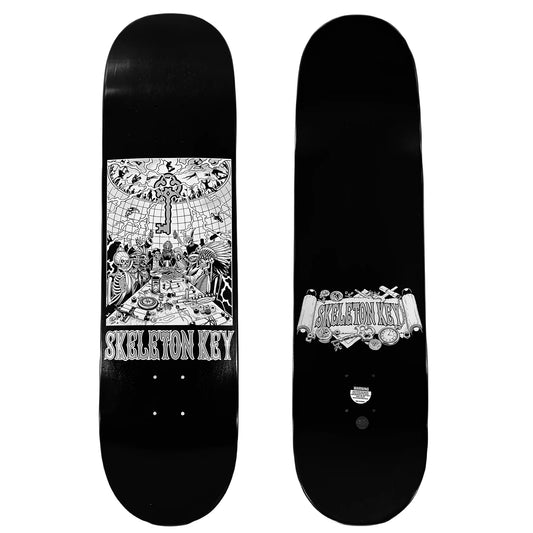 Council of Rad II Modern Skateboard deck Black 8.5