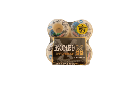 BONES WHEELS X-Formula Skateboard Wheels Rogers Centre V1 99A 4pk White