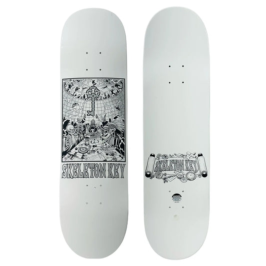 Council of Rad II Modern Skateboard deck White