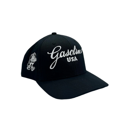 Gasoline USA Classic snap back Black/White