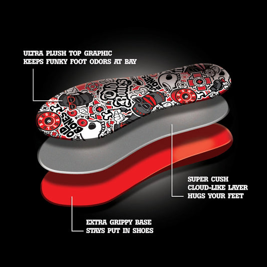 Old Bones Therapy All Day Foot Insoles (2-Pack)