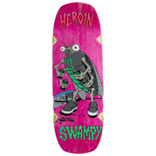 Heroin Skateboards SWAMPY BUG 10.75