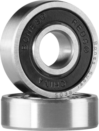 Bones Super REDS Skateboard Bearings 8 pack