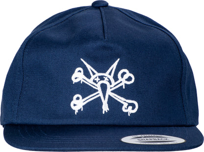 Powell Peralta Vato Rat Snap Back Cap - Navy