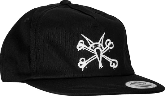 Powell Peralta Vato Rat Snap Back Cap - Black