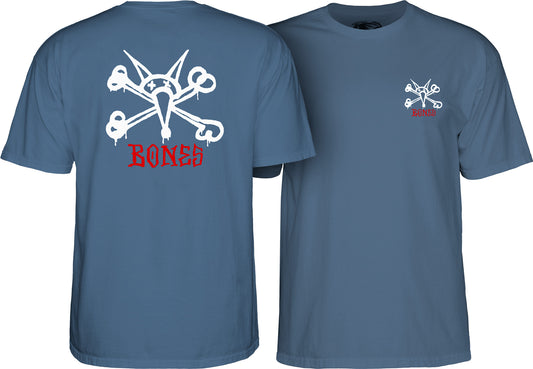 Powell Peralta Rat Bones T-Shirt Indigo Blue