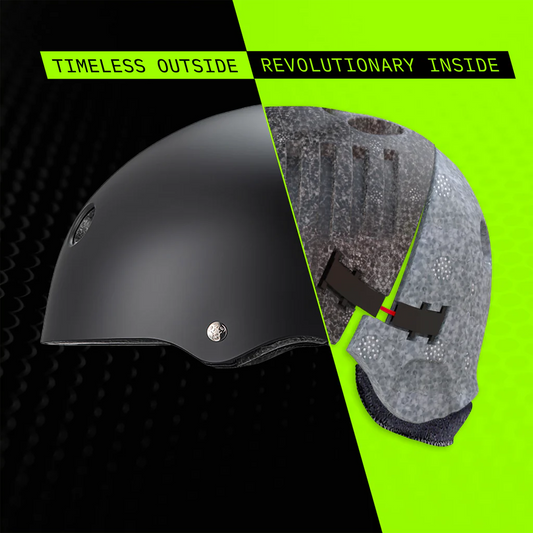 Triple Eight Deep Cover Skate Helmet Grey