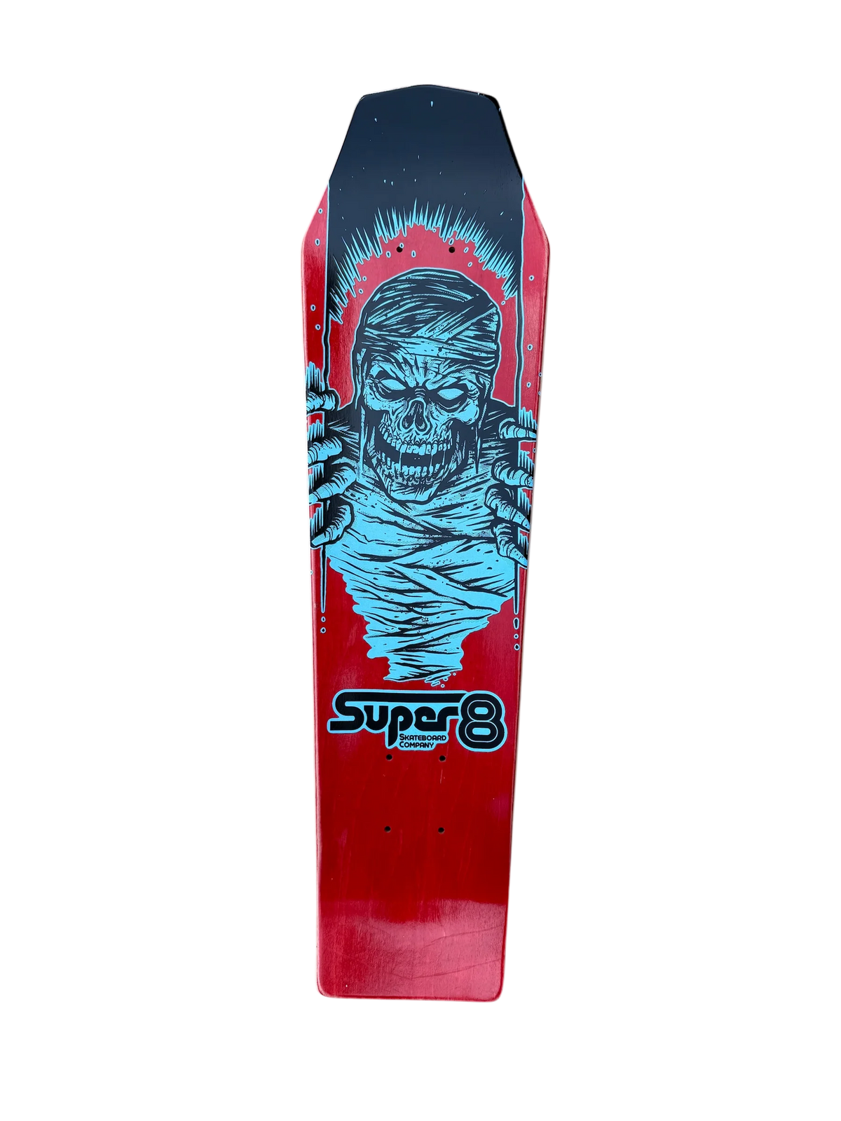 Super 8 Skateboards Coffin Shape Deck