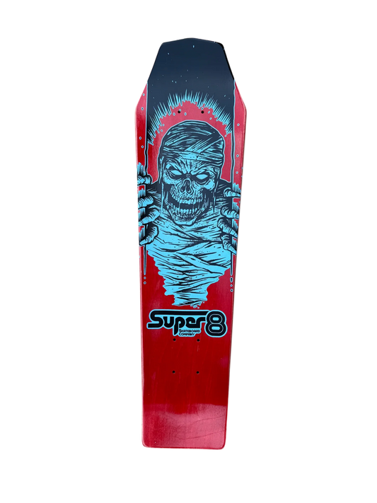 Super 8 Skateboards Coffin Shape Deck