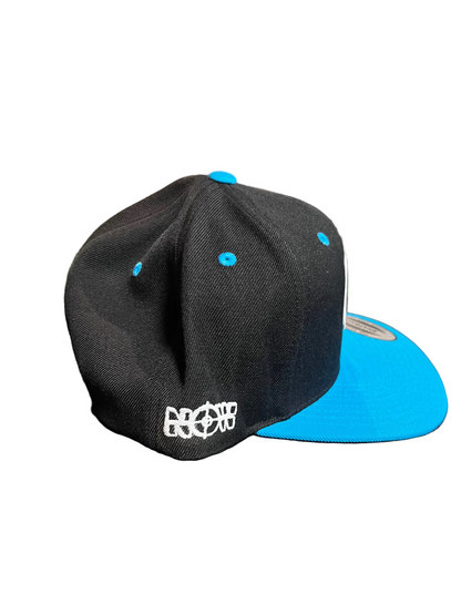 NOW Skateboards Clock Block Snap Back Hat