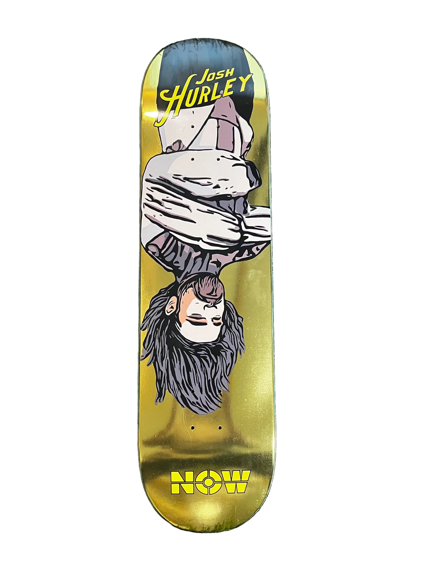 NOW Skateboards Hurldini Gold Foil Reissue