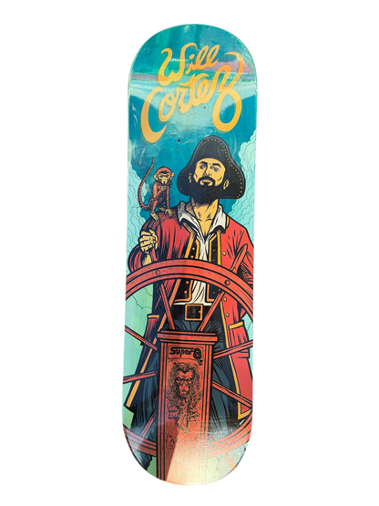 Super 8 Skateboard Co Will Cortez Deck