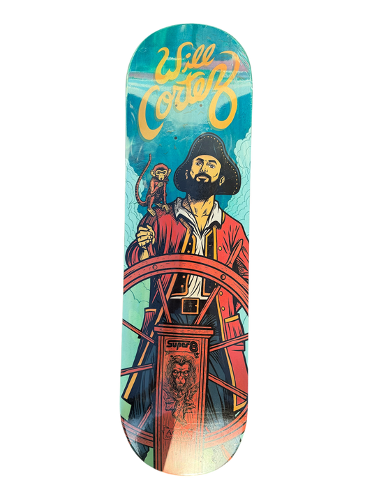 Super 8 Skateboard Co Will Cortez Deck