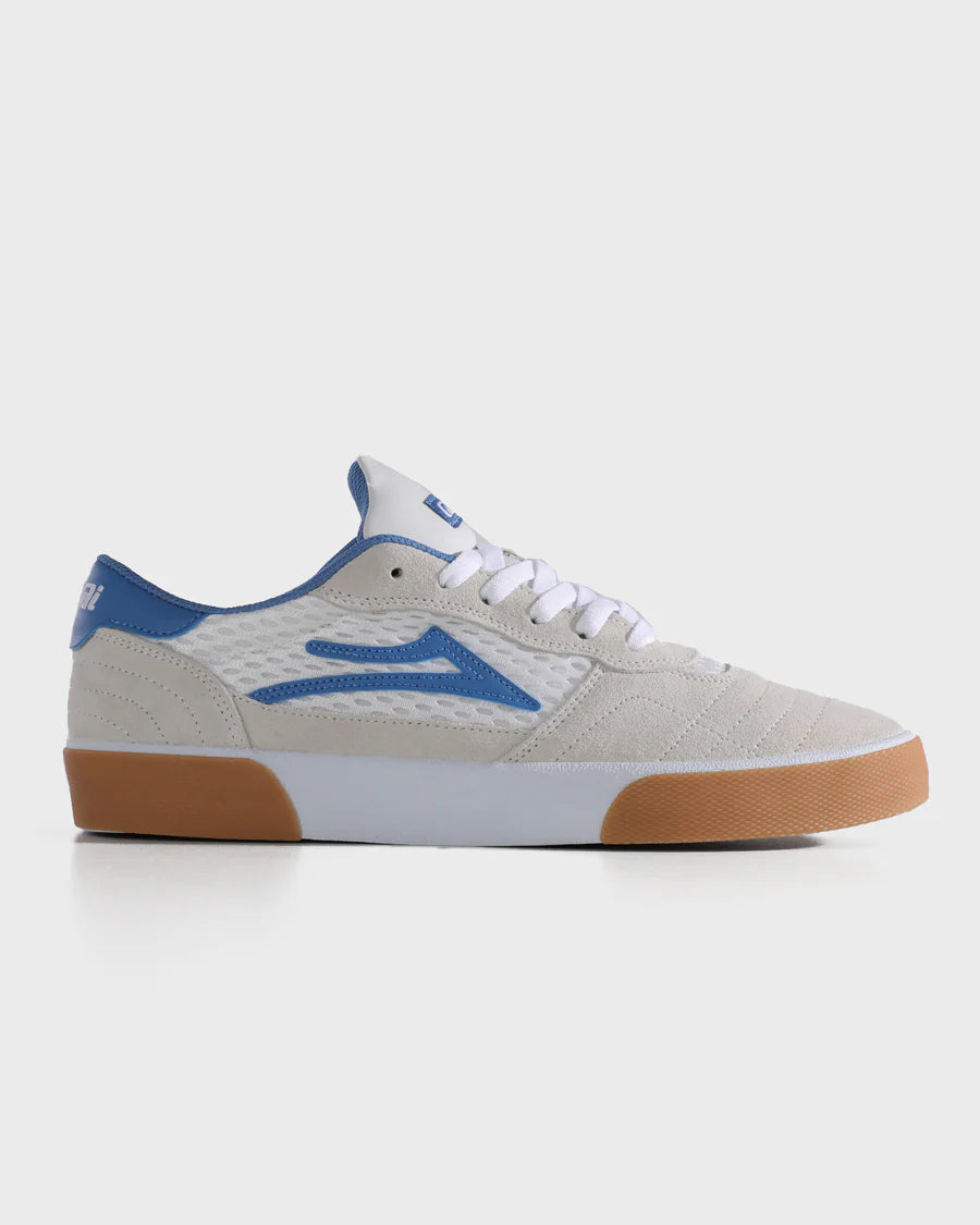 Lakia Cambridge White Suede Parisian Gum