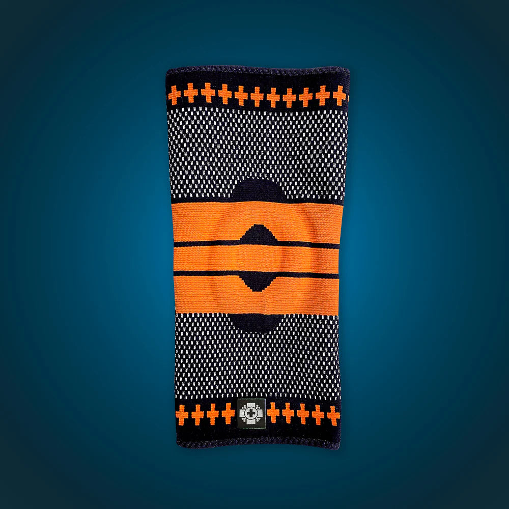 Old Bones Therapy Compression Knee Sleeve Orange