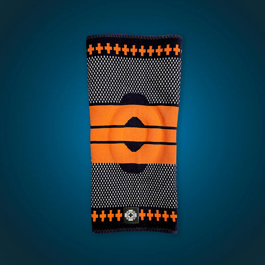 Old Bones Therapy Compression Knee Sleeve Orange