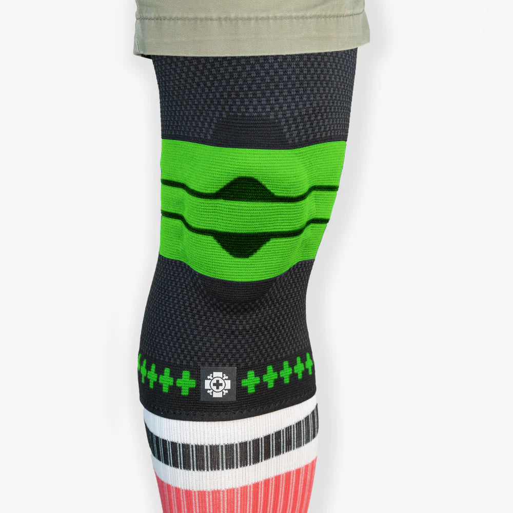 Old Bones Therapy Compression Knee Sleeve Green