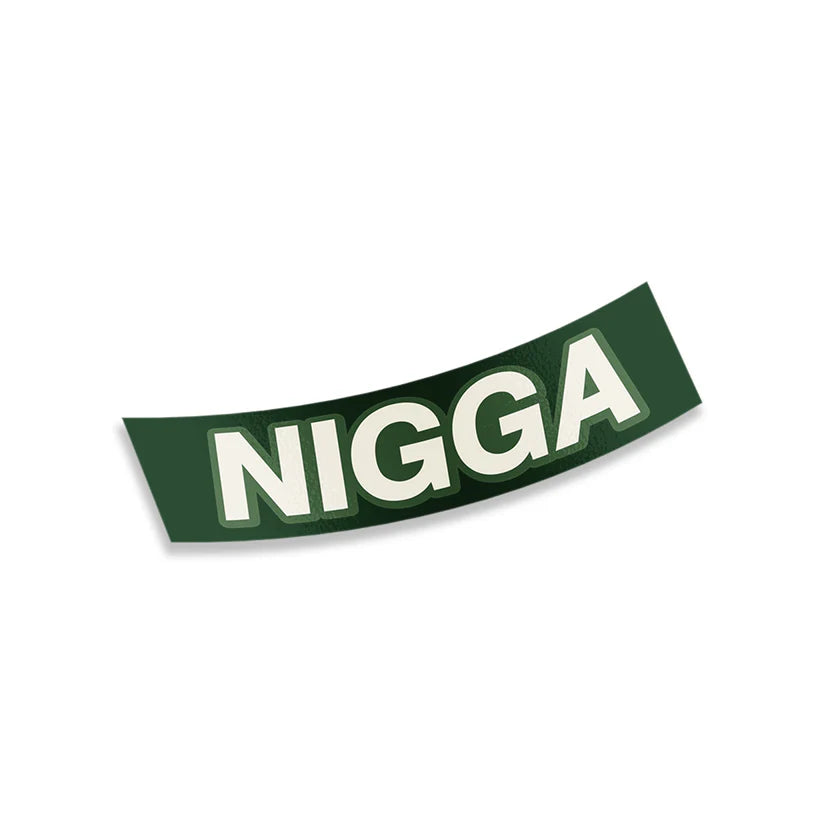 Nigga Slap Sticker NWM