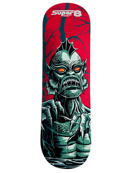 Super 8 Skateboard Co The Gillman Popsicle Skateboard Deck
