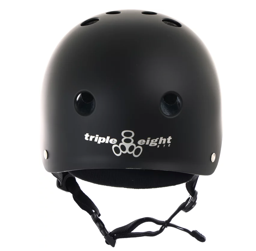 Triple Eight Deep Cover Skate Helmet Black