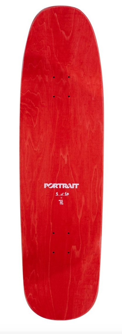 PORTRAIT 9.2 RACERX SKATEBOARD LIMITED EDITION 1 OF 50