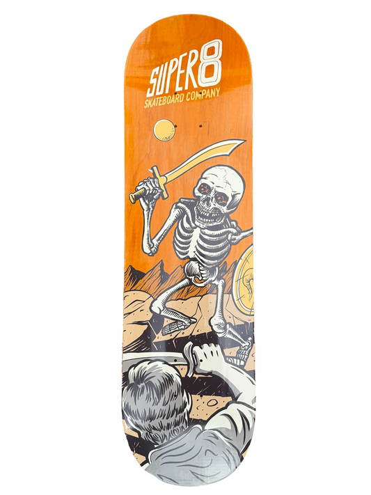 Super 8 Skateboard Co Harryhausen Tribute Deck