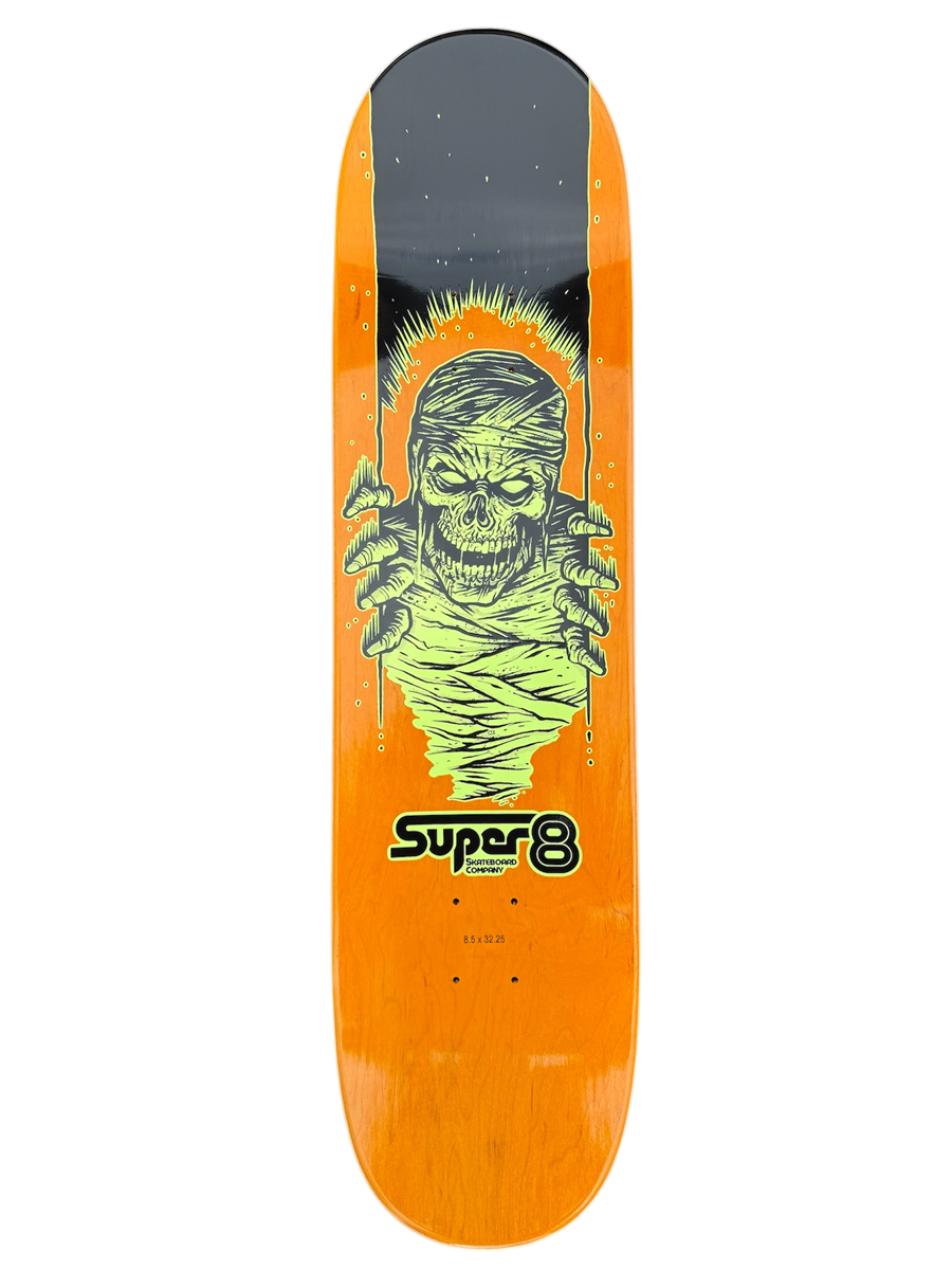 Super 8 Skateboard Co Harryhausen Tribute Deck