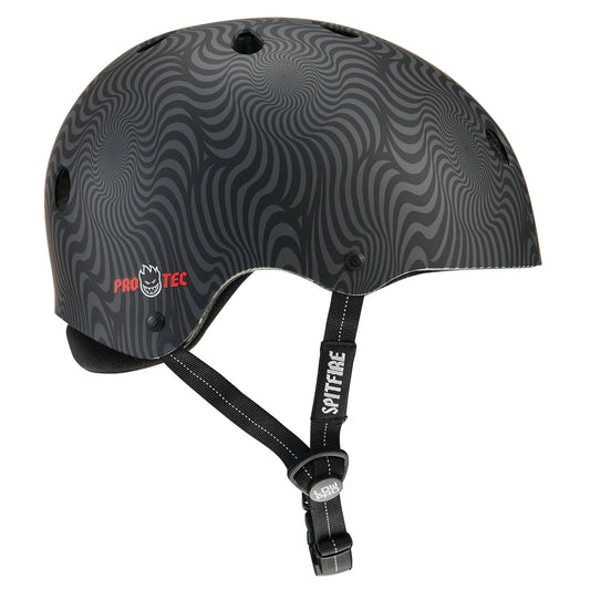 Spitfire Black Swirl Helmet