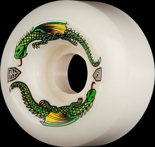 Powell Peralta Dragon Formula Skateboard Wheels 53mm x 33mm 93A 4pk