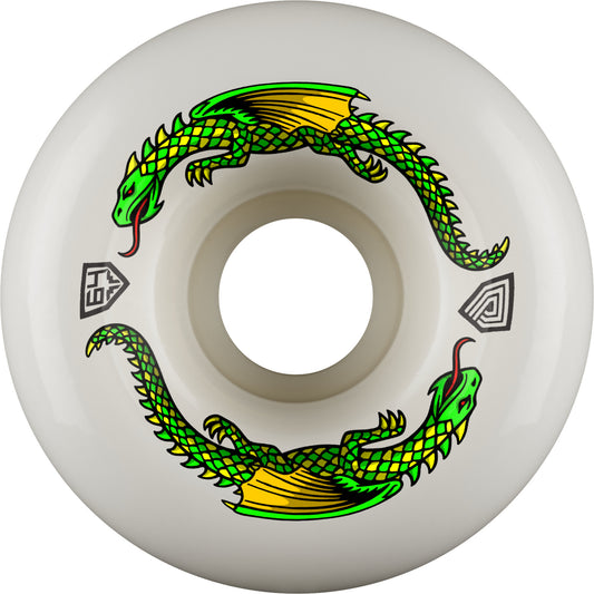 Powell Peralta Dragon Formula Skateboard Wheels 64mm x 40mm 93A 4pk