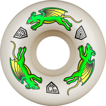 Powell Peralta Dragon Formula Nano Rats Skateboard Wheels 53mm x 34mm 97A 4pk