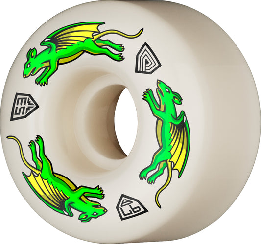 Powell Peralta Dragon Formula Nano Rats Skateboard Wheels 53mm x 34mm 97A 4pk